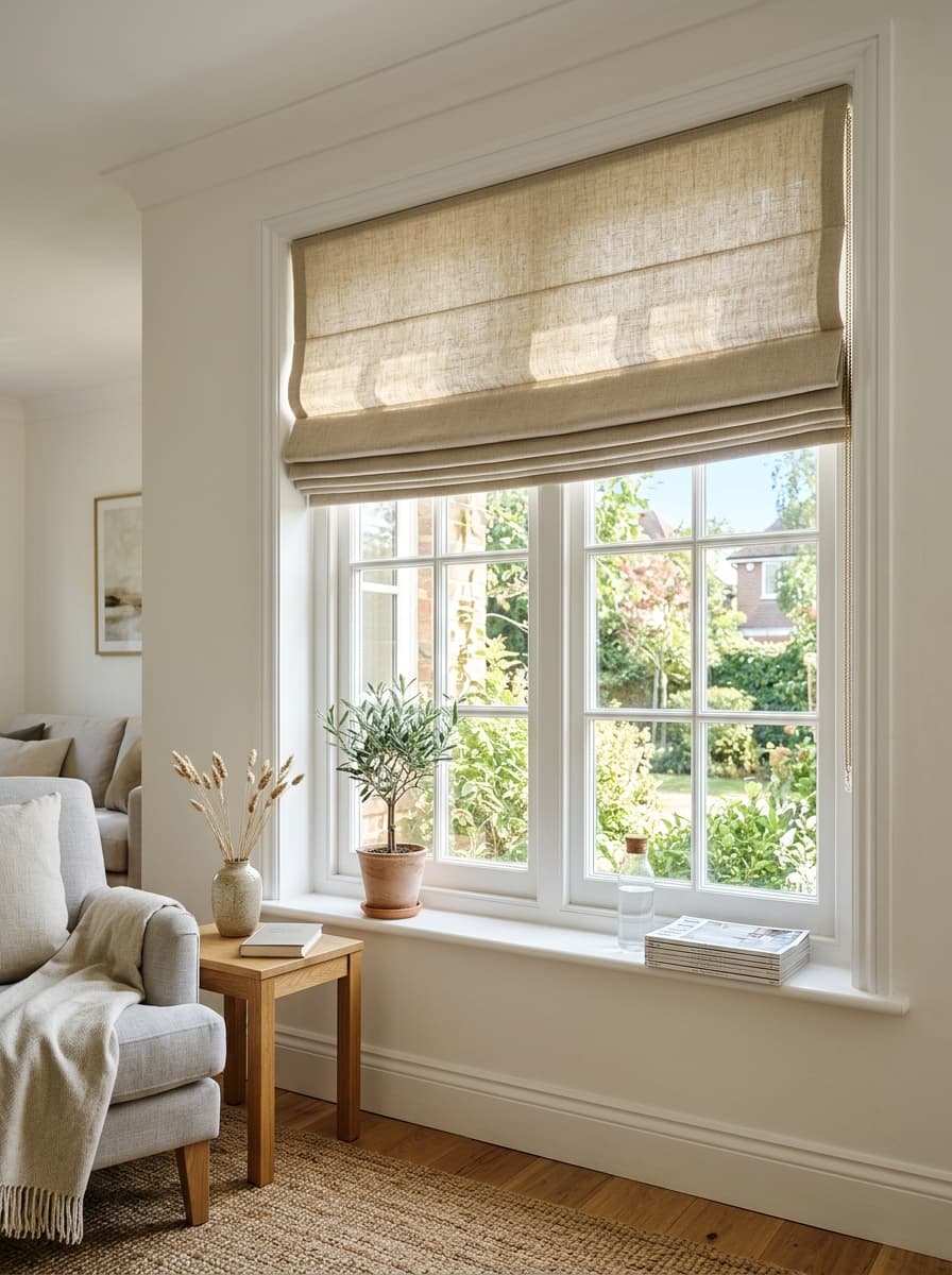 Tailored Roman Blinds