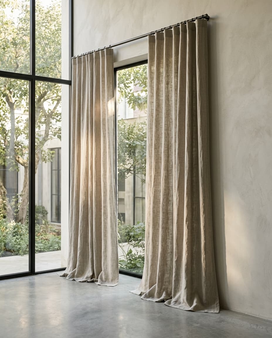 Linen & Textured Curtains