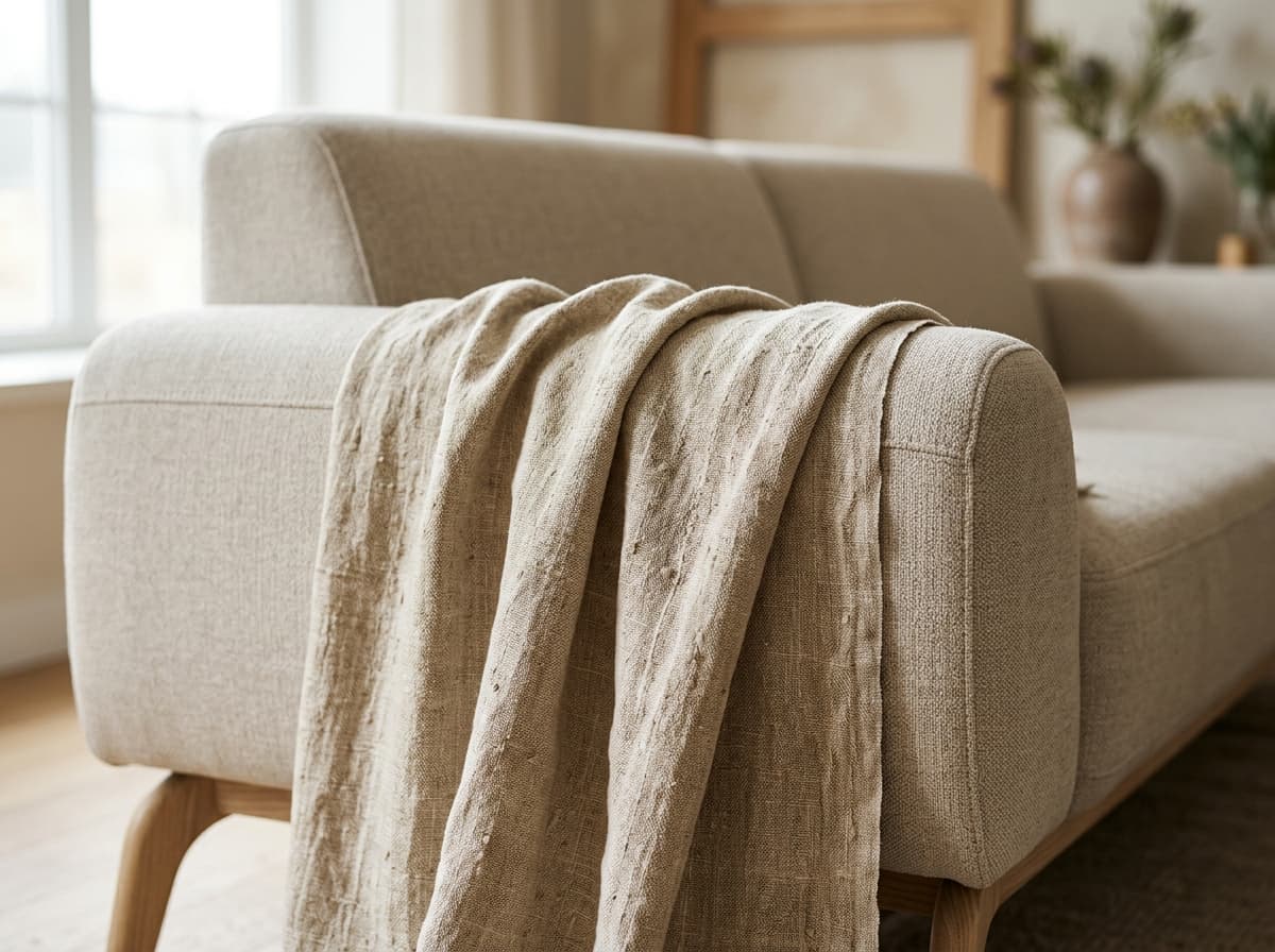 Florence Washed Belgian Linen-Cotton Blend