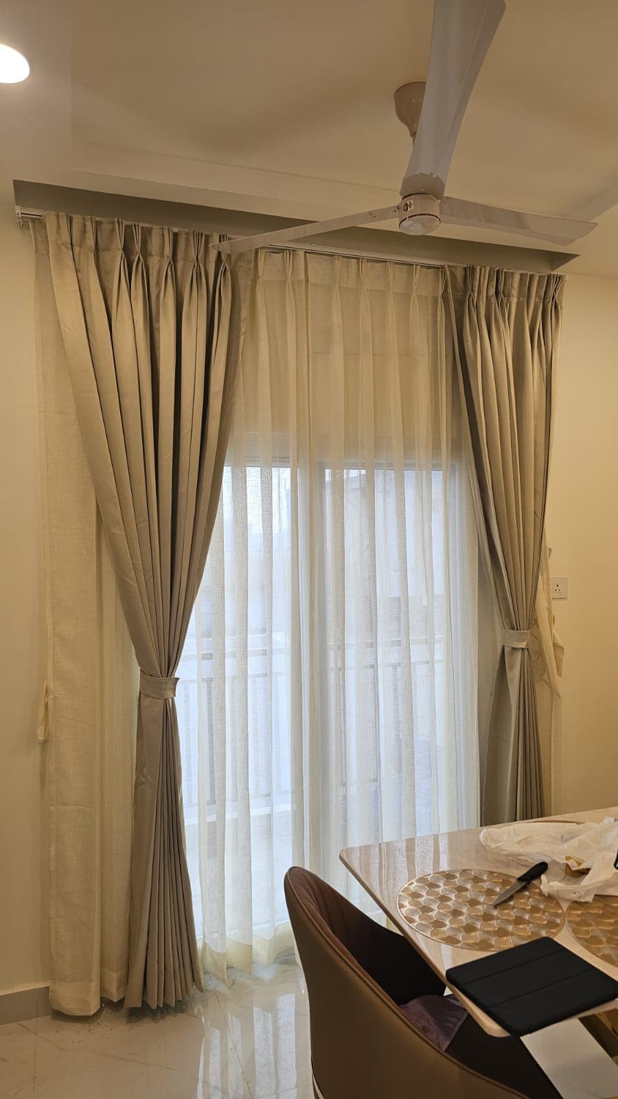 Satin Plain Curtains